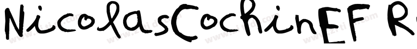 NicolasCochinEF Reg字体转换